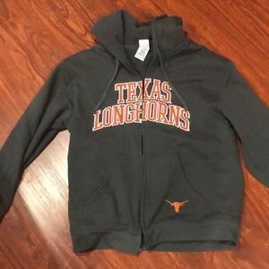 Texas Longhorns zip up hoodie
